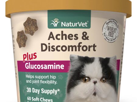 NaturVet Aches & Discomfort Cat Soft Chews Online