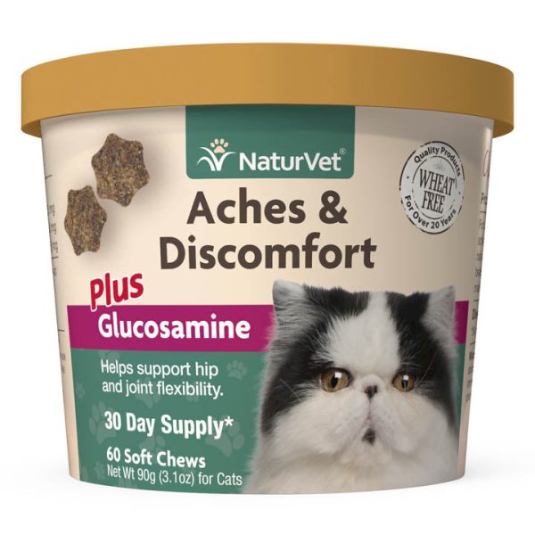 NaturVet Aches & Discomfort Cat Soft Chews Online