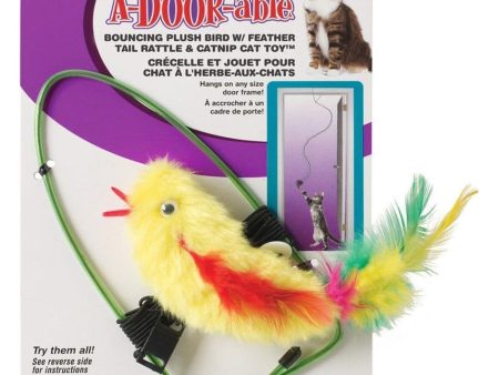 SPOT A-DOOR-ABLE BOUNCING FEATHER BIRD Hot on Sale