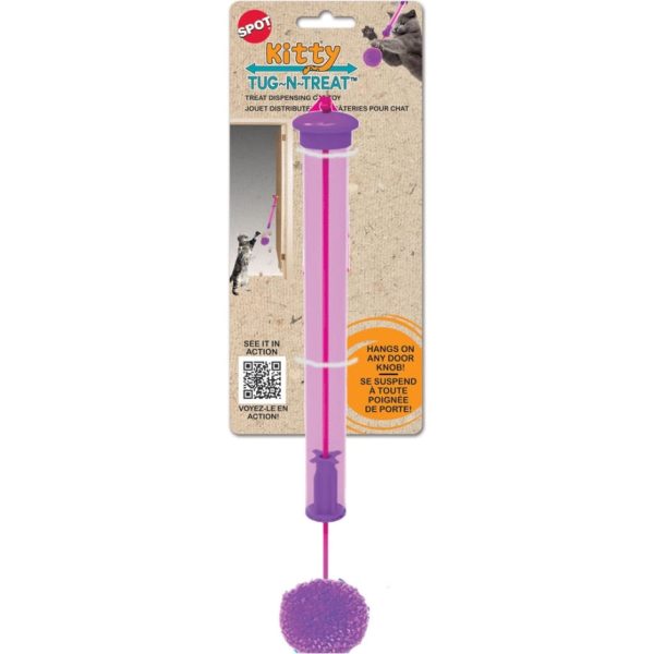 SPOT KITTY TUG N TREAT W CATNIP Online Hot Sale