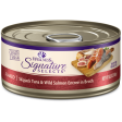 Wellness Signature Selects Grain Free Natural Skipjack Tuna with Wild Salmon Entree in Broth Wet Canned Cat Food Hot on Sale