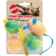 SPOT STRINGY MICE & BALL W CATNIP For Cheap