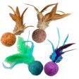 SPOT WUGGLE WOOL BALL W  FEATHERS For Discount